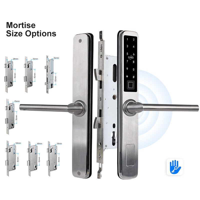 cylinder lock for sliding door, double lock for sliding door, exterior lock for sliding door, keyed lock for sliding door, keyless door lock for sliding door