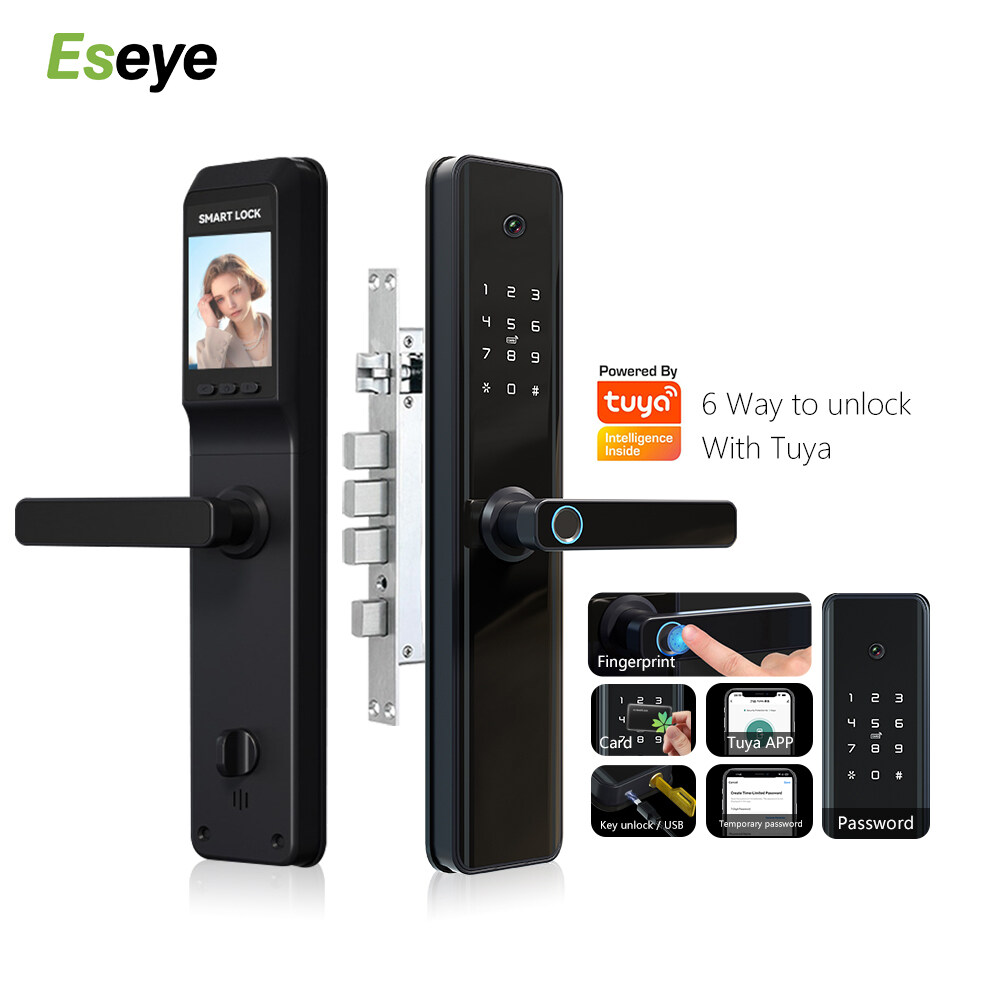 smart biometric fingerprint door lock built-in doorbell and camera, biometric smart lock, smart biometric door lock, smart door lock biometric, smart lock biometric