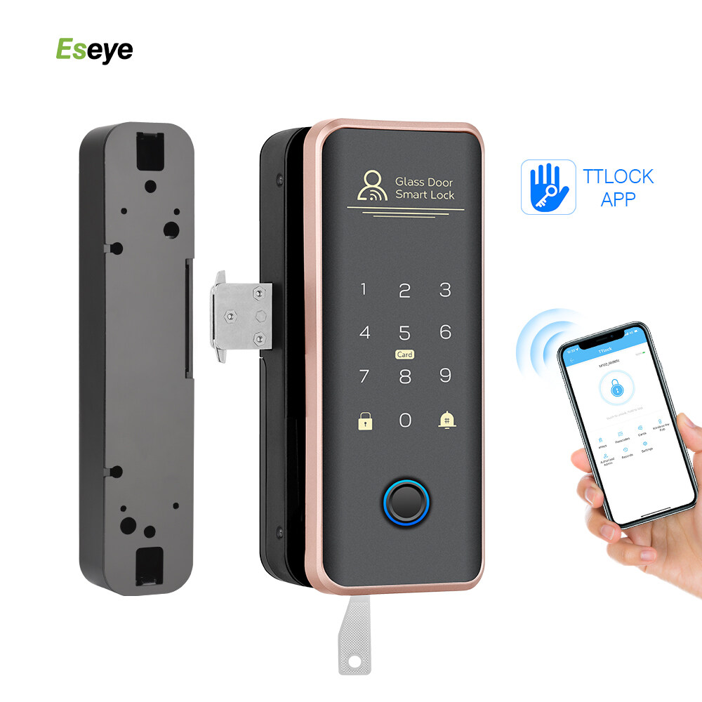 em lock for glass door, fingerprint lock for glass door, glass door fingerprint lock, glass door key lock, glass door lock electronic