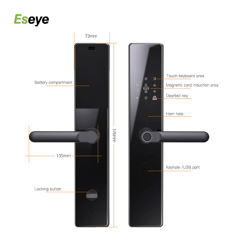 wifi fingerprint smart door lock, fingerprint keyless smart door lock, fingerprint smart lock door, smart lock door fingerprint, smart lock front door fingerprint