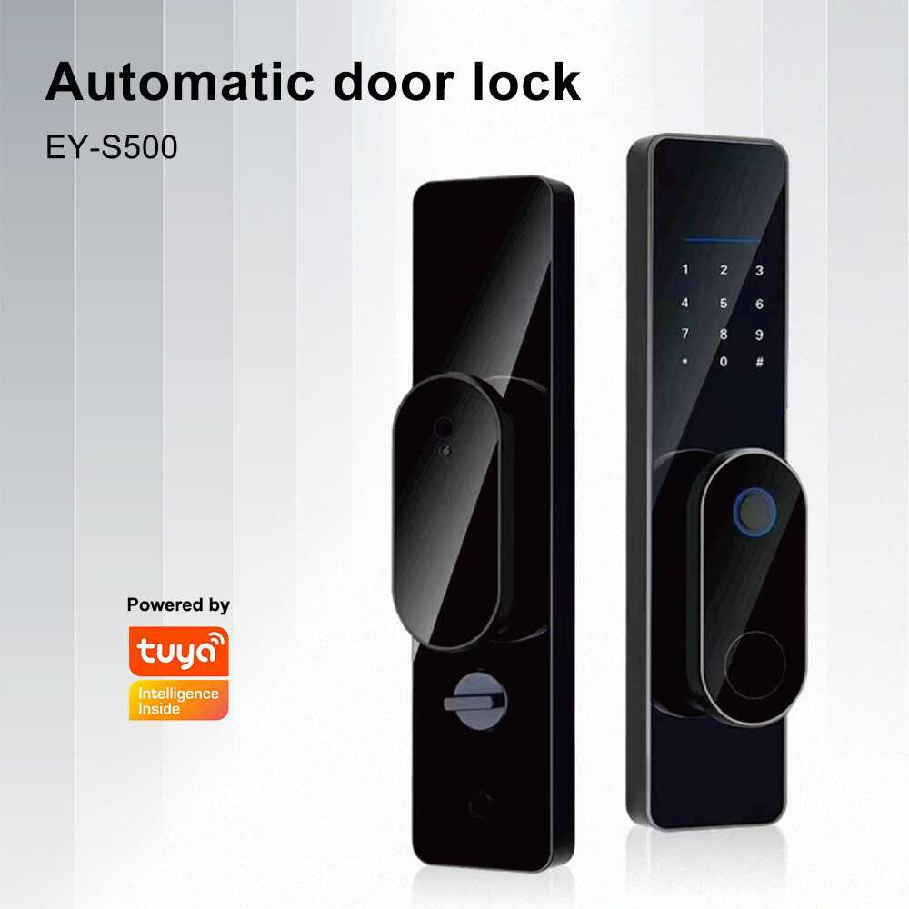 Wholesale Factory Made Black APP/Card/Password/Fingerprint/Key Unlock Smart Lock For Access Control