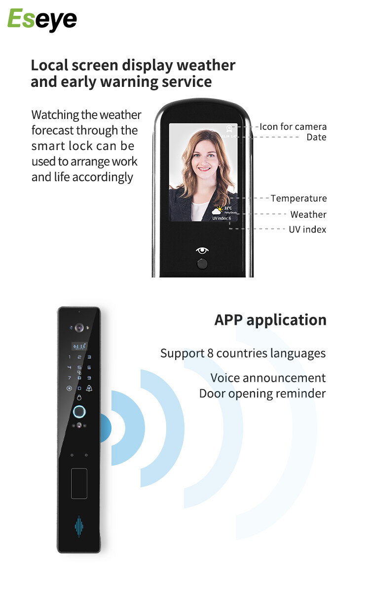 Remote WiFi Smart Locks/WiFi fingerprint lock