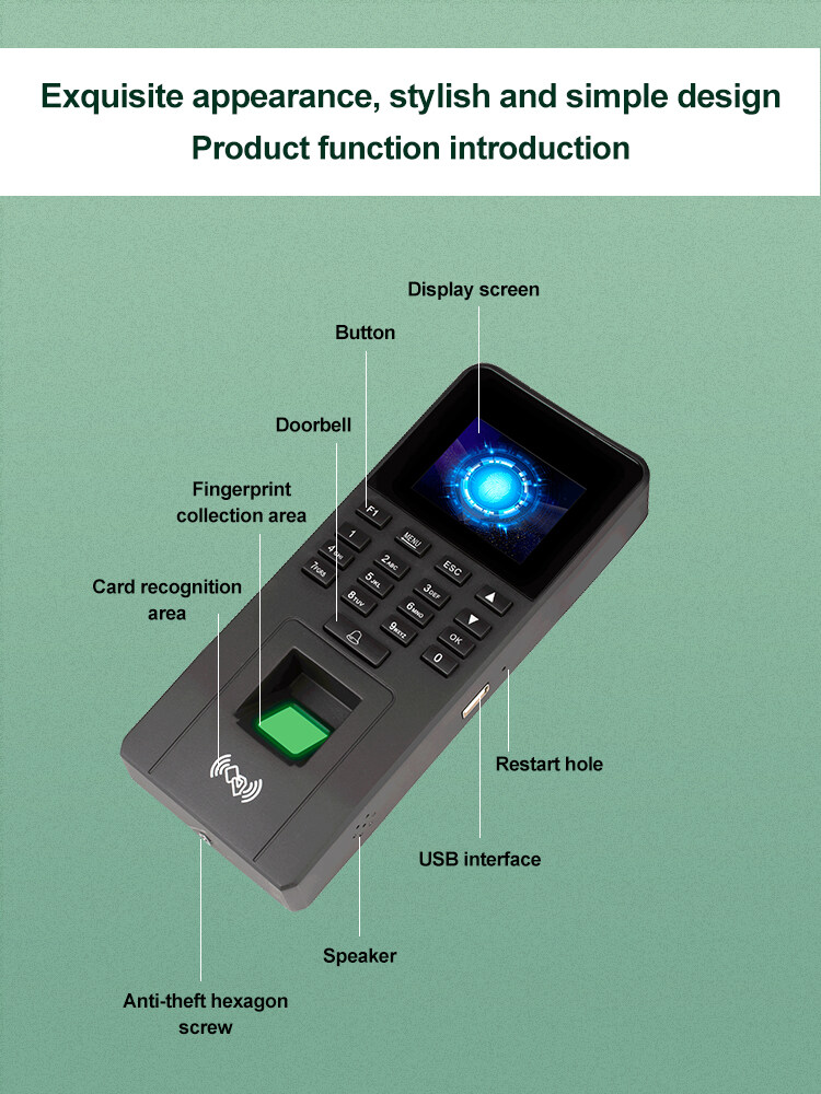 wholesale Color Screen/Fingerprint/Face Scanner Door Access supplier,OEM,factory,exporter