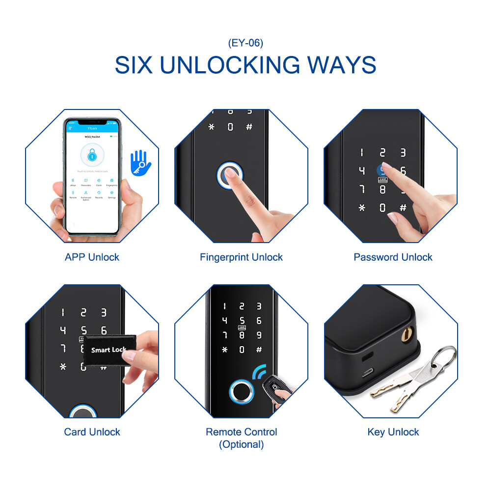 electronic locking door handle, electronic touch pad door lock, double sided electronic door locks, electronic buzzer door locks, electronic card reader door lock