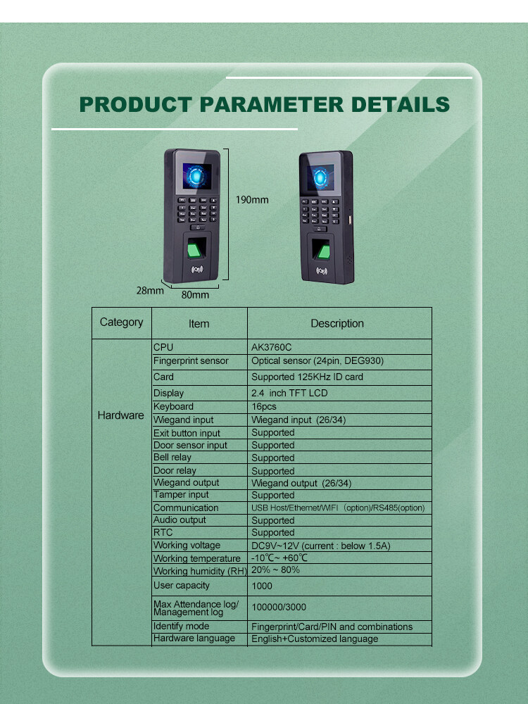 wholesale Color Screen/Fingerprint/Face Scanner Door Access supplier,OEM,factory,exporter