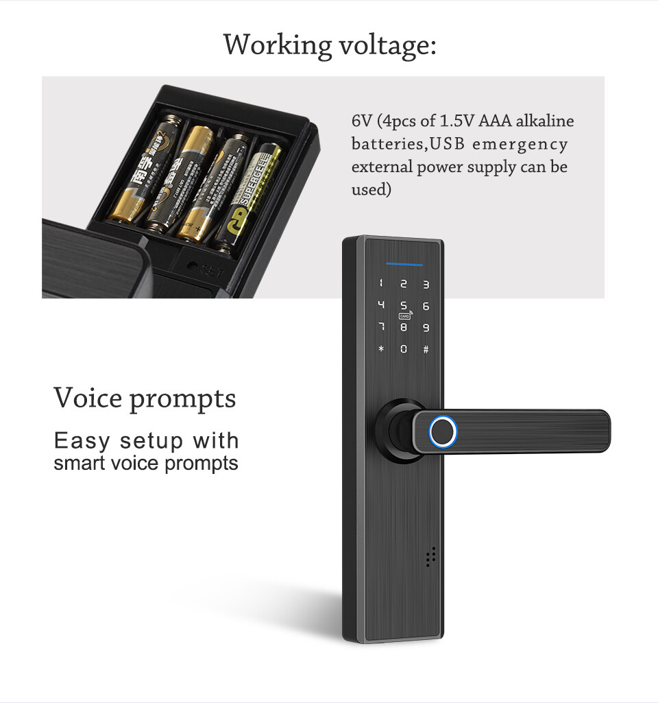 wholesale biometric digital handle lock supplier,OEM,factory,exporter